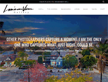 Tablet Screenshot of luminous-views.com